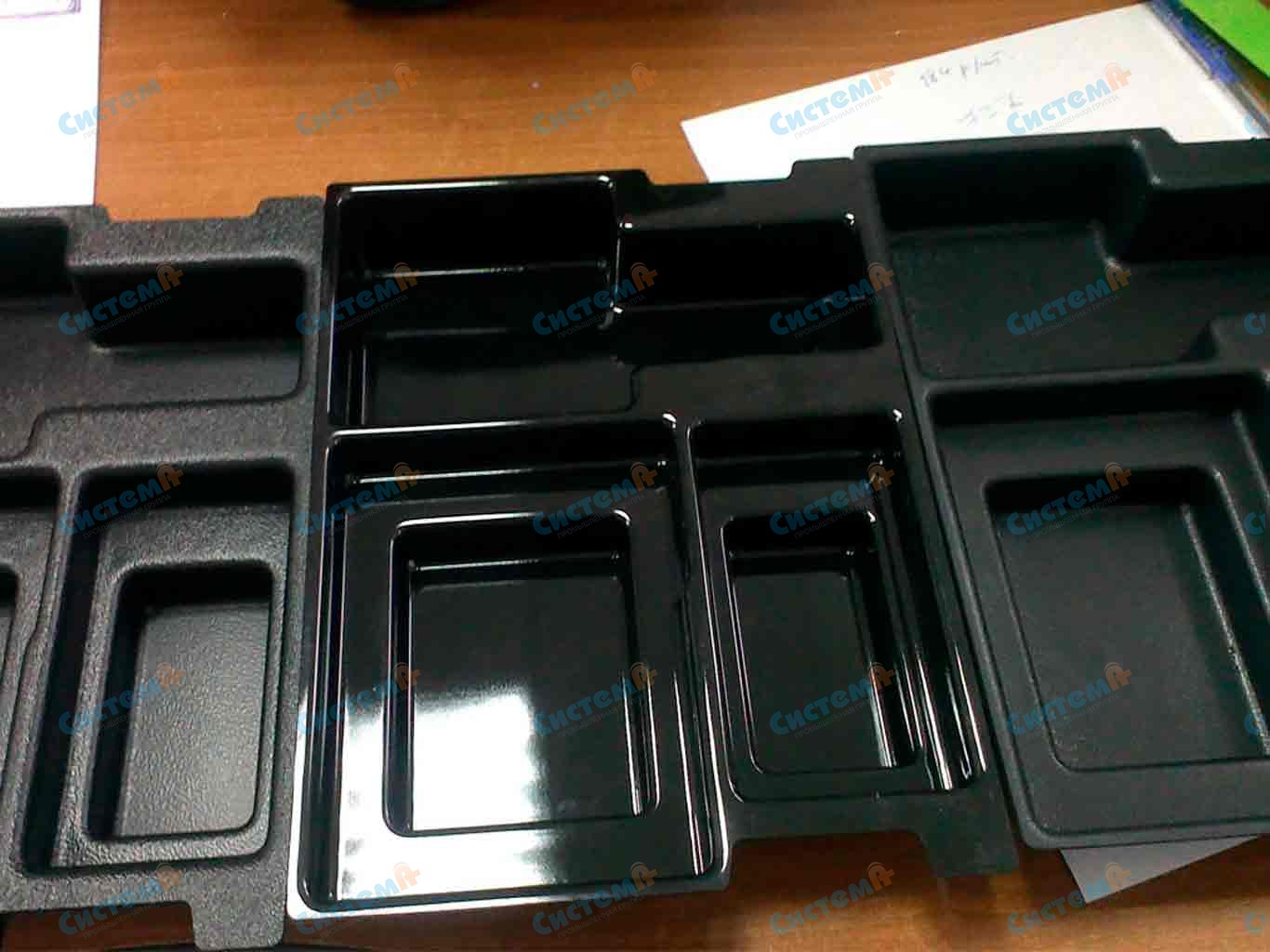 Пластиковый ложемент для печатей