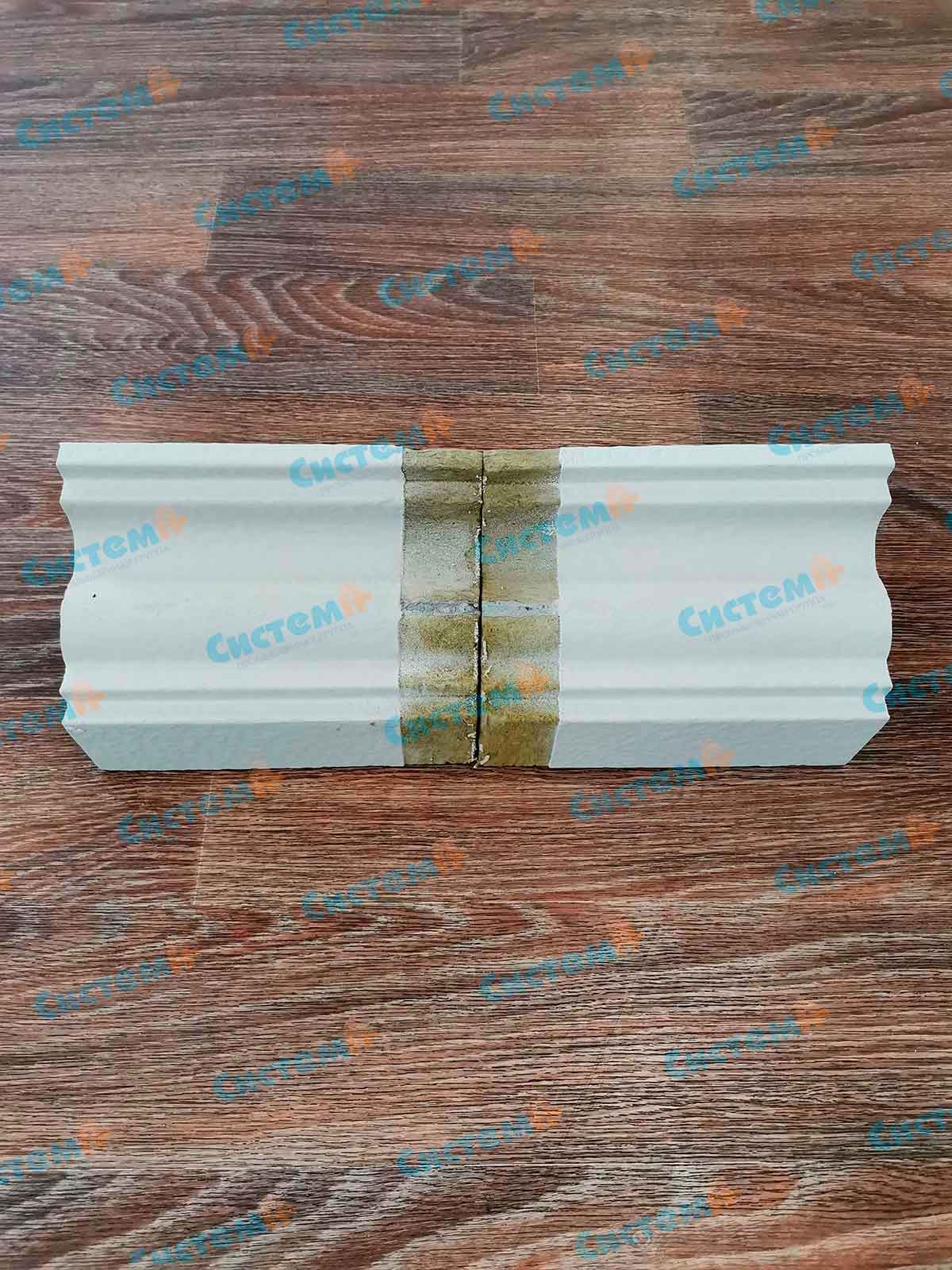 Минераловатные карнизы и кронштейны для оформления фасада школы Минераловатные карнизы и кронштейны для оформления фасада школы